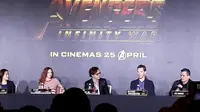 Jumpa Pers Avengers: Infinity War di Singapura. (Liputan6.com / Desika Pemita)