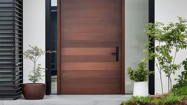 Model Pintu Rumah 1 Pintu