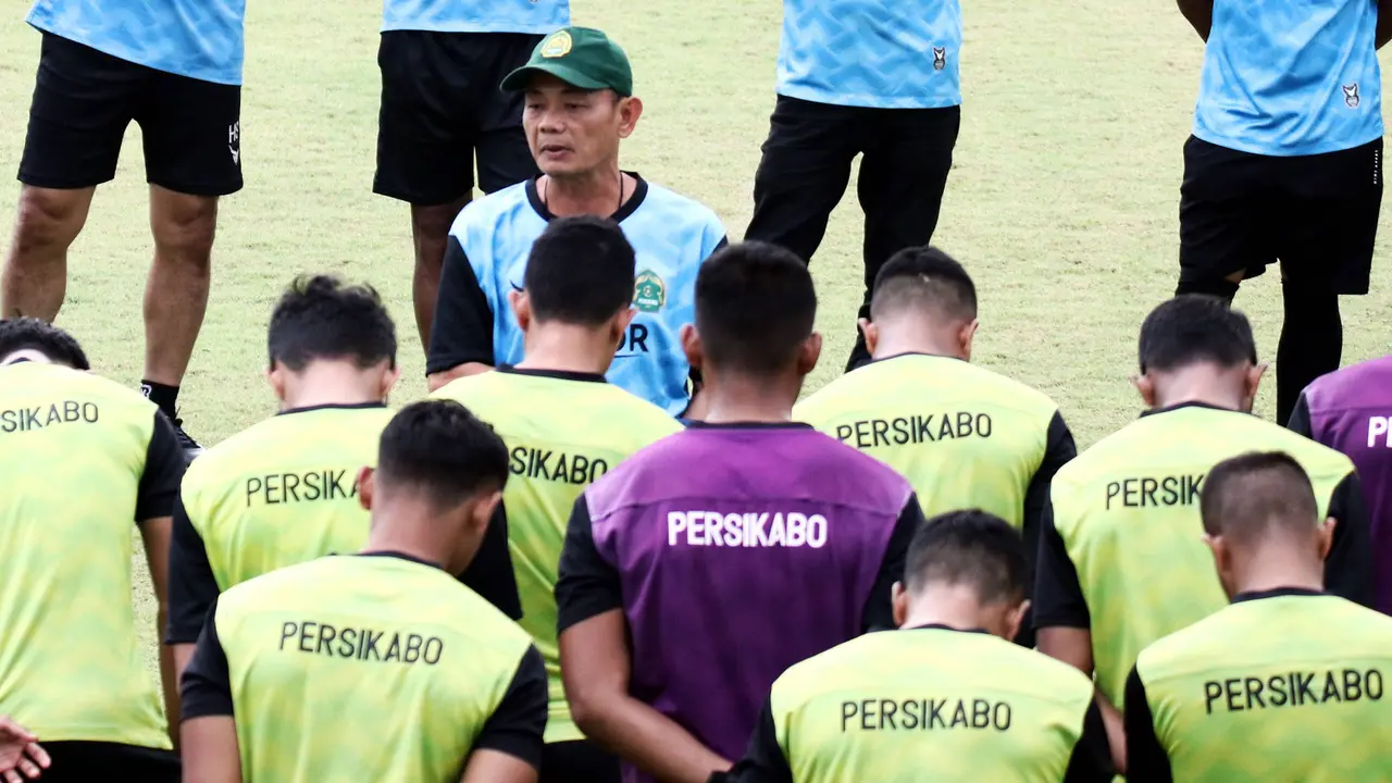 Foto: Jelang Hadapi Arema FC di Laga Lanjutan BRI Liga 1, Persikabo 1973 Gelar Latihan Perdana di Bali