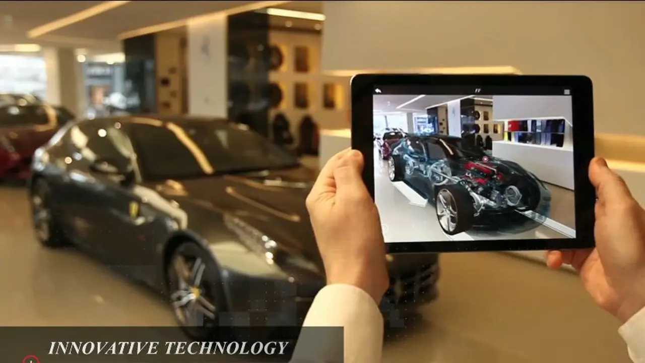 "Realitas Tertambah" Ciptaan Ferrari Buat Shoroom Lebih Hidup