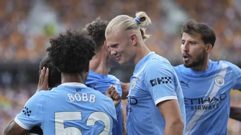 Hasil Lengkap Liga Inggris Tadi Malam: Brace Erling Haaland Bawa Man City  Menang 4 Gol Tanpa Balas, Tottenham dan Sunderland Menang Telak - Inggris  Bola.com