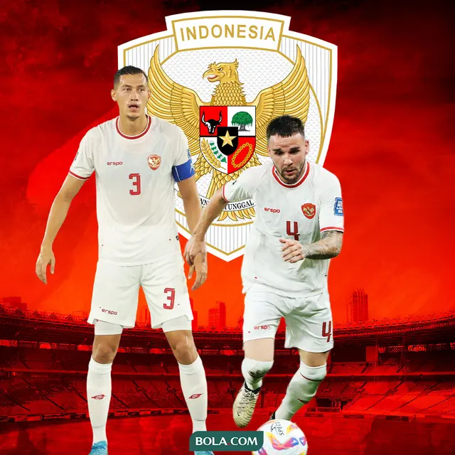 Timnas Indonesia - Jay Idzes dan Calvin Verdonk