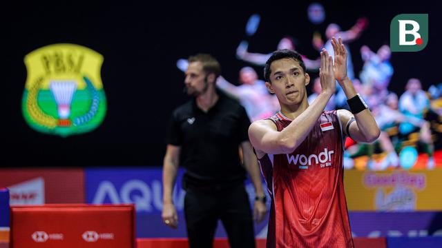 Foto: Aksi Jonatan Christie setelah Tak Lagi Jadi Penggawa Pelatnas PBSI di Indonesia Open 2025, Dapat Perlawanan Sengit