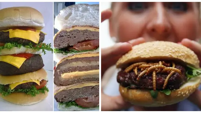 Burger Nyeleneh. (Berbagai sumber)