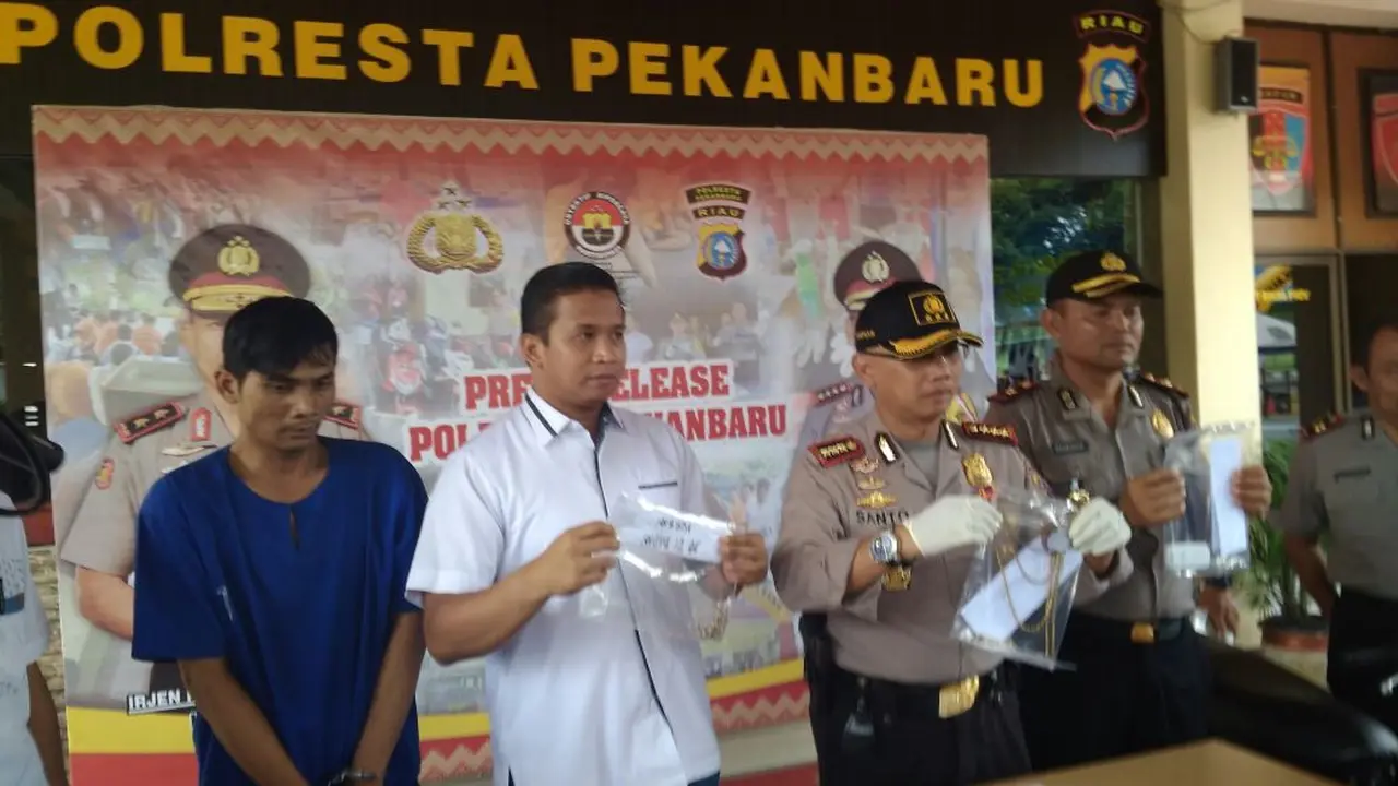 Pemuda Riau Bunuh Kekasih Gelap Usai Berhubungan Badan