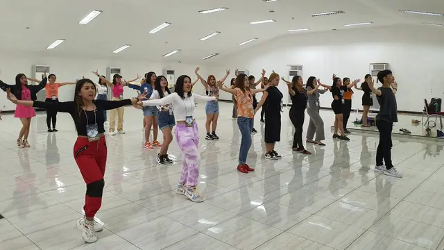 Proses Latihan 28 Pantura Angels untuk Penampilan Spesial HUT 28 Indosiar