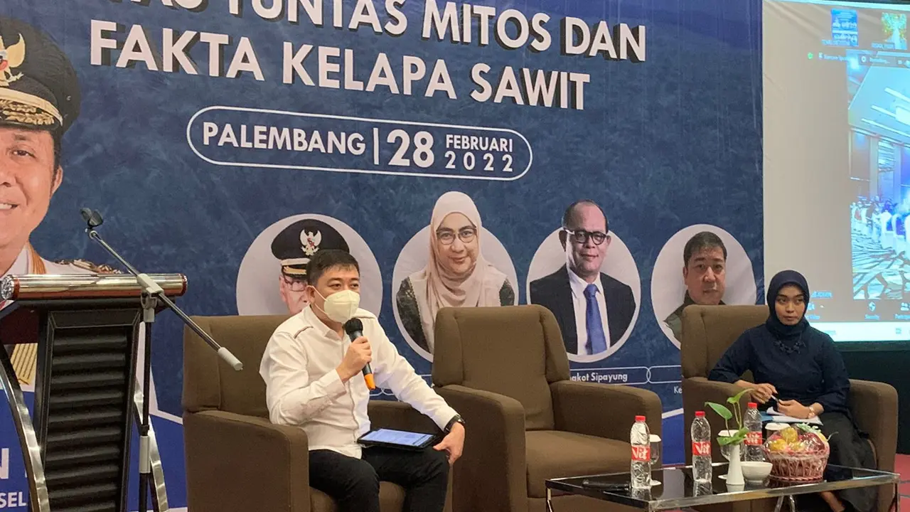 Temu Netizen, Pemuda Tani-HITMI Muara Enim Kupas Tuntas Fakta Kelapa Sawit