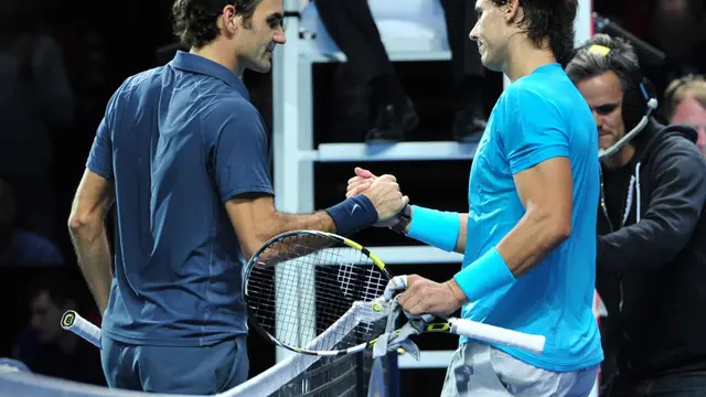 Roger Federer dan Rafael Nadal