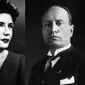 Benito Mussolini (kanan) dan kekasih gelapnya Clara Petacci (kiri). (iitaly.org)