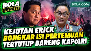 Kejutan Erick, Bongkar Isi Pertemuan Tertutup Bareng Kapolri: PSSI Keras! Pengurangan Poin ...