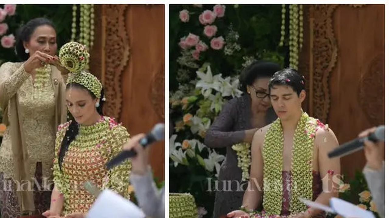 9 Potret Siraman Luna Maya dan Maxime Bouttier di Bali Jelang Pernikahan, Pakai Air 7 Sumber Berbeda Salah Satunya dari Shanghai