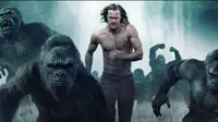 Adegan film The Legend of Tarzan tayang Bioskop Trans TV (Foto: Warner Bros via imdb.com)