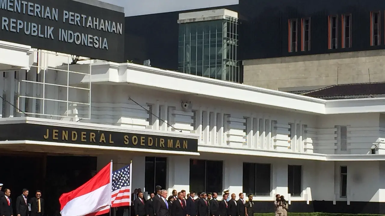 Menteri Pertahanan Amerika Serikat James Mattis menemui Menteri Pertahanan RI Ryamizard Ryacudu