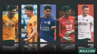 Premier League - Raul Jimenez, Leander Dendoncker, Ayoze Perez, Nick Pope, John Lundstram (Bola.com/Adreanus Titus)