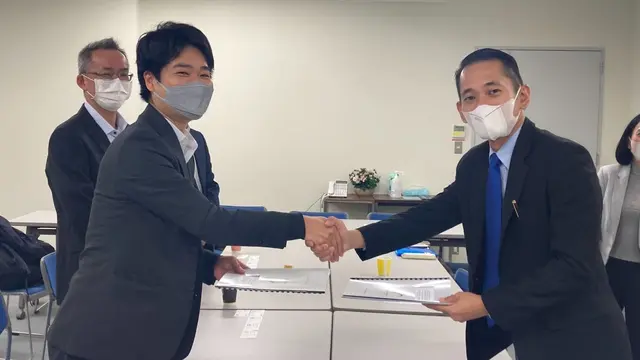 Subang Smartpolitan melakukan penandatanganan Nota Kesepakatan (MoU) dengan Sanwa Musen Co., Ltd. untuk pembelian lahan industri. (Dok SSIA)