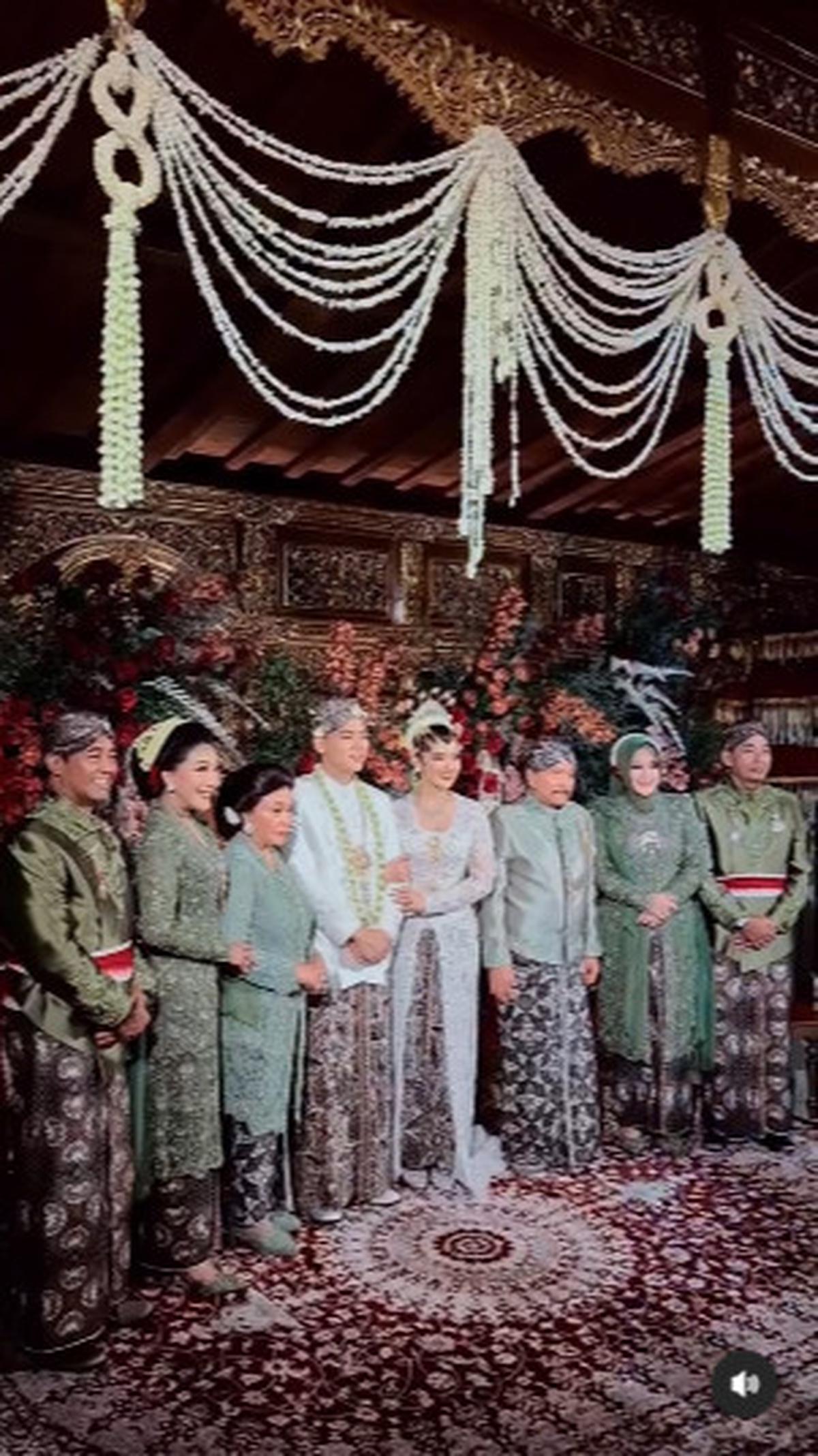 Tiga Mantan Wapres Duduk Sejajar Hadiri Akad Nikah Putri Andika Perkasa