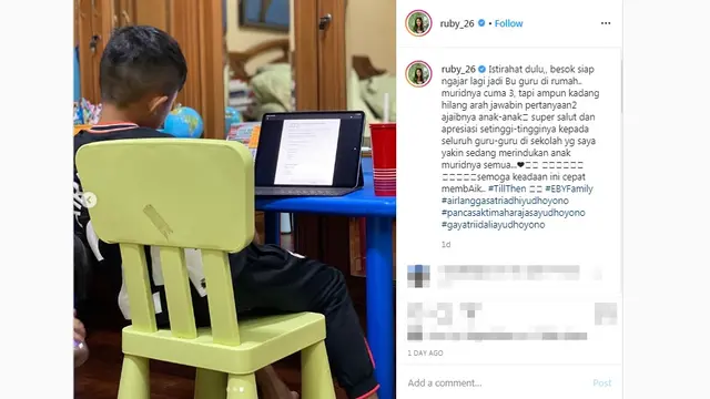 Putra Ibas dan Aliya Rajasa