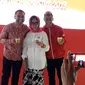 Wall's, brand es krim dari PT Unilever Indonesia Tbk mengampanyekan Merah Putih Menyatukan Kita (Liputan6.com/Komarudin)