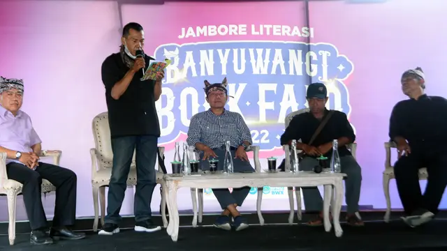 Diskusi Kebudayaan dalam acara Banyuwangi Book Fair 202 (Istimewa)