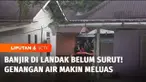 Banjir yang merendam Kabupaten Landak, Kalimantan Barat, terus meluas. Banjir bahkan memutus akses jalan antar kota.