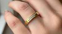 Cincin Emas 10 Gram Desain Mewah (AI)