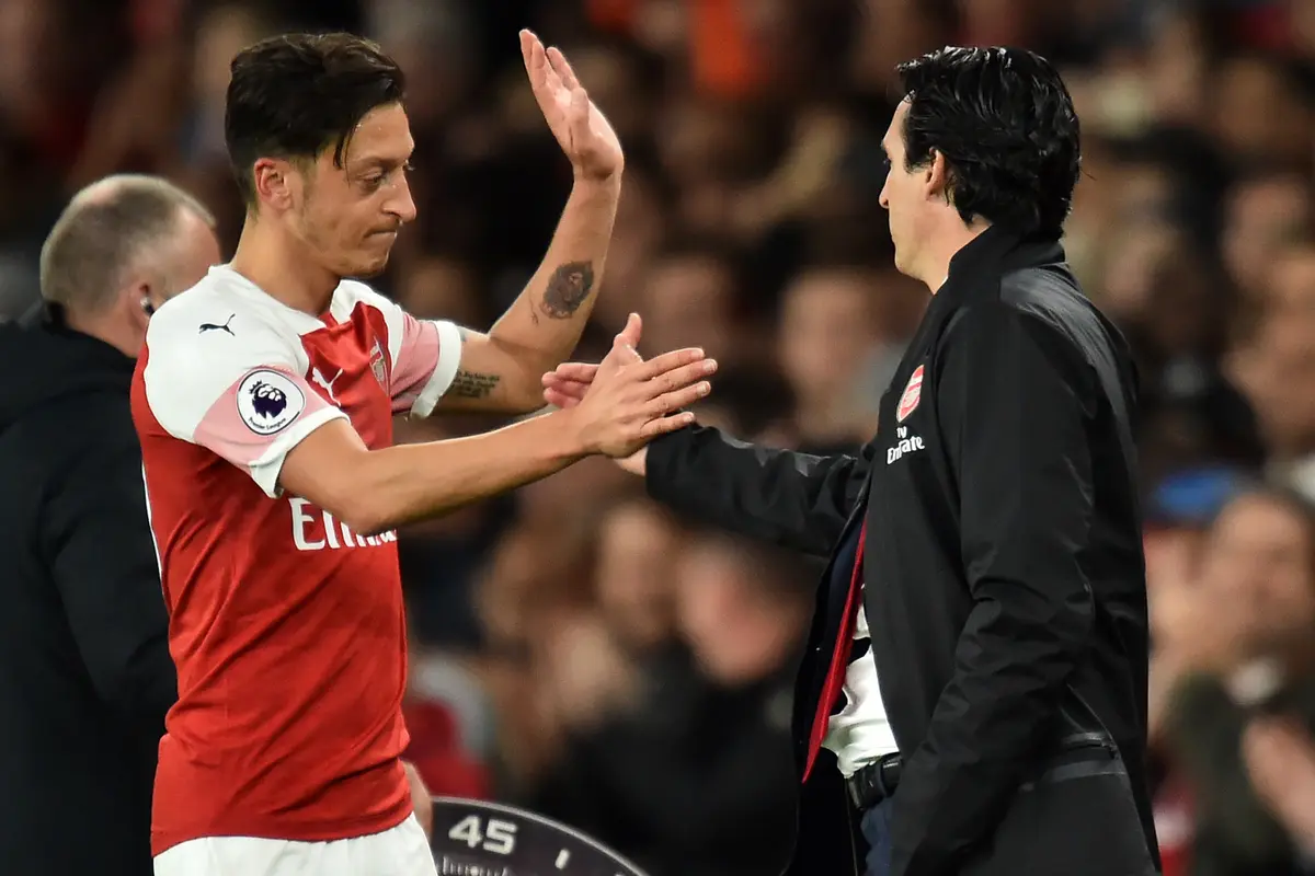 Mesut Ozil - Unai Emery