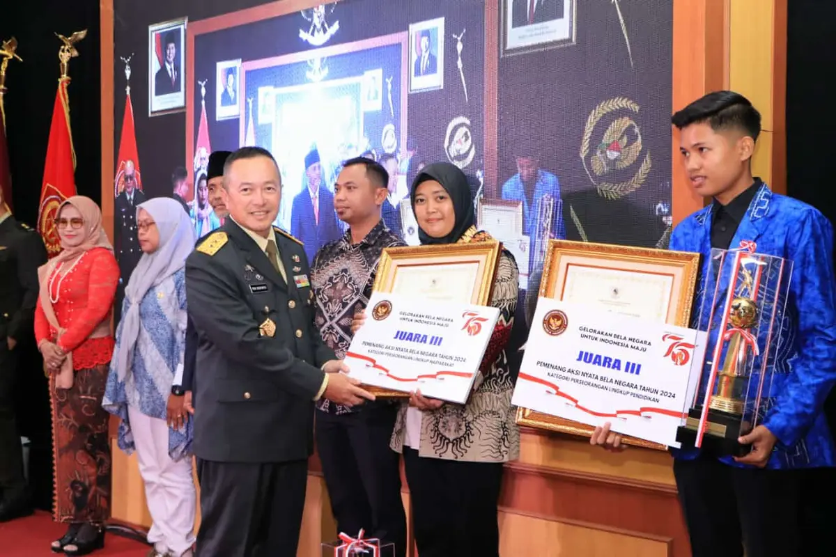 Award Aksi Nyata Bela Negara 2024.