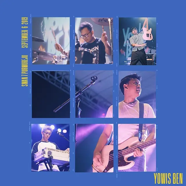 7 Potret Joshua Suherman Bersama Grup Musiknya Yowis Ben