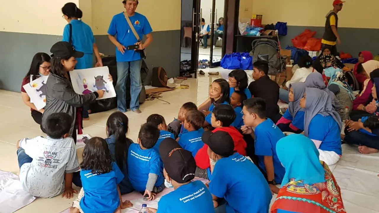 Remaja ini hibur anak penderita kanker lewat karyanya