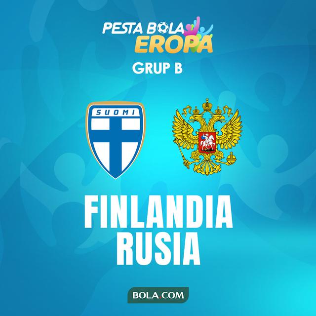 Piala Eropa - Euro 2020 Finlandia Vs Rusia