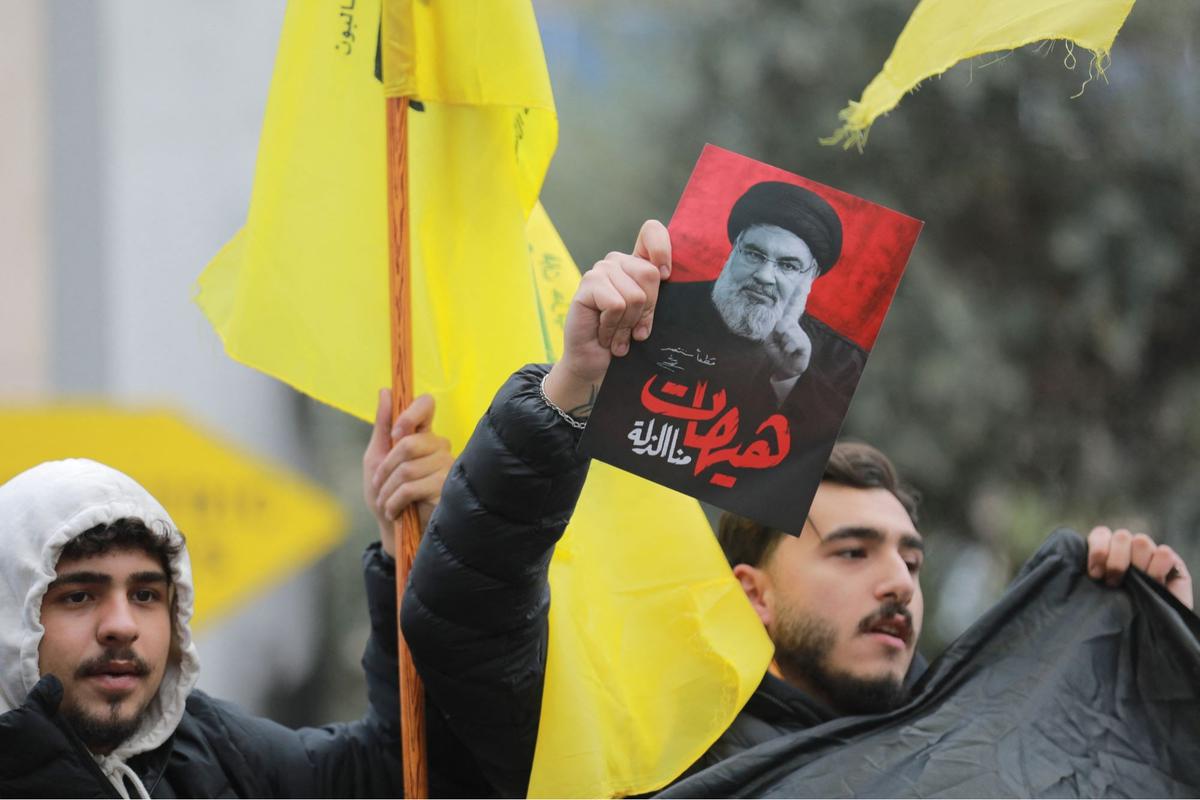 Kegembiraan Simpatisan Hizbullah Klaim Menang Perang Usai Israel Sepakati Gencatan Senjata