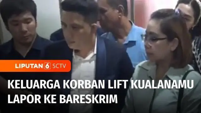 VIDEO: Keluarga Wanita Korban Tewas di Lift Bandara Kualanamu Melapor ke Bareskrim Polri