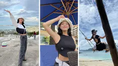 Potret Kim Se Jeong Liburan ke Thailand, Penuh Keseruan