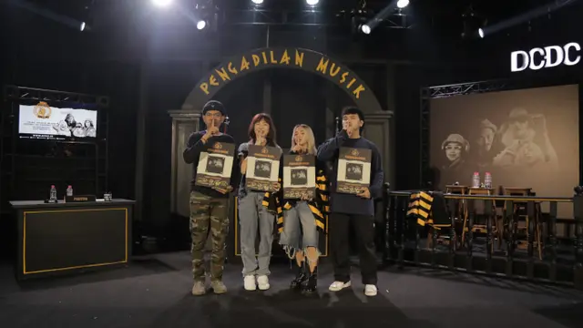 Givani Gumilang, Poppy Sovia, Ivan Fanny, dan Iksan Skuter.