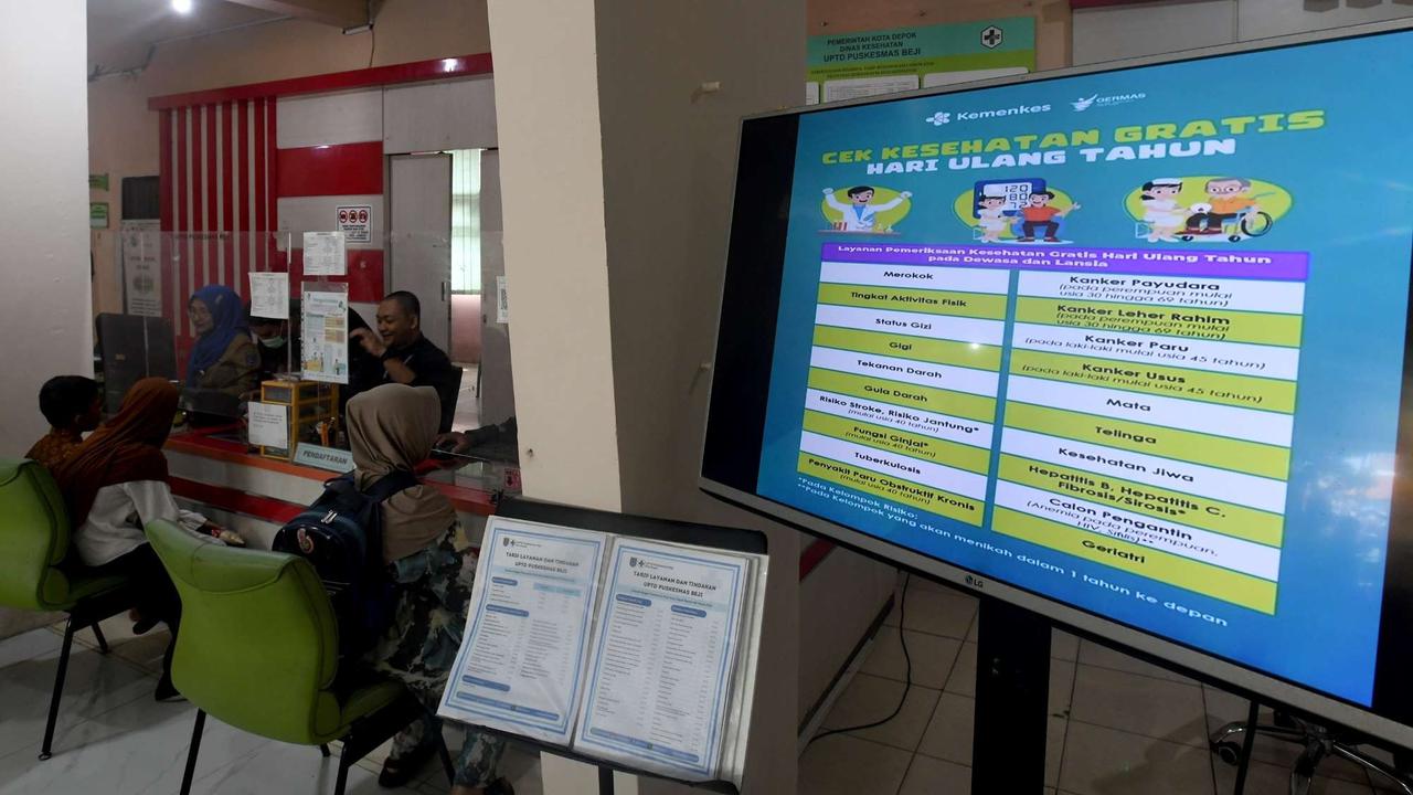 AHY tinjau program cek kesehatan gratis untuk warga berulang tahun