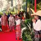 Iriana Jokowi Bersanggul Saat Temani Pendamping Negara ASEAN Jalan-Jalan di Labuan Bajo (Tangkapan Layar Instagram/jokowi)