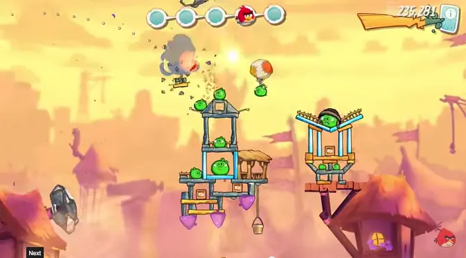 Gameplay Angry Birds 2