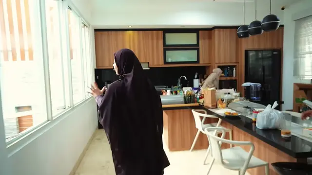 Potret Dapur Rumah Baru Natasha Rizky
