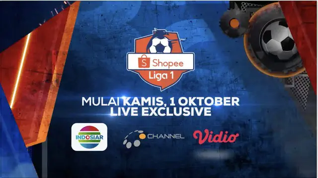 Berita video Shopee Liga 1 2020 akan bergulir kembali dan kalian bisa menyaksikannya dari rumah saja hanya di Indosiar, O Channel, dan Vidio.
