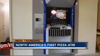 Universitas Xavier di Cincinnati, Amerika Serikat sukses memasang mesin otomatis 'ATM' pizza pertama di Amerika Utara. 