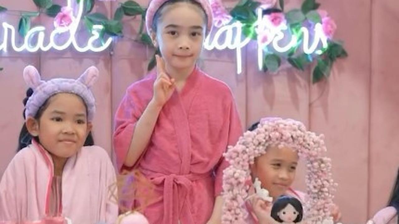Ulang Tahun Raqeema Anak Nabila Syakieb, Konsepnya Beda dari yang Lain - bak Main Salon-Salonan Full Treatment