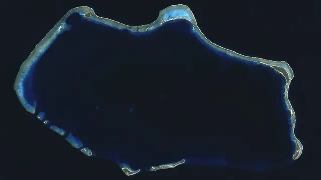 Bikini Atoll, lokasi uji coba 23 bom atom milik Amerika Serikat