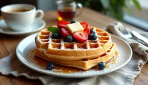 Resep Waffle Renyah dan Lembut ala Kafe di Rumah