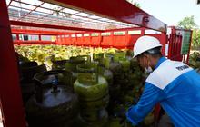 Diangkut 12 Unit Truk, Sebanyak 6.720 Tabung LPG 3 Kg Tiba di Aceh Tengah