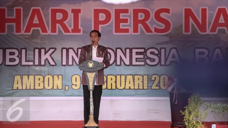 20170209-Presiden Jokowi Hadiri Puncak HPN 2017 di Ambon-Maluku