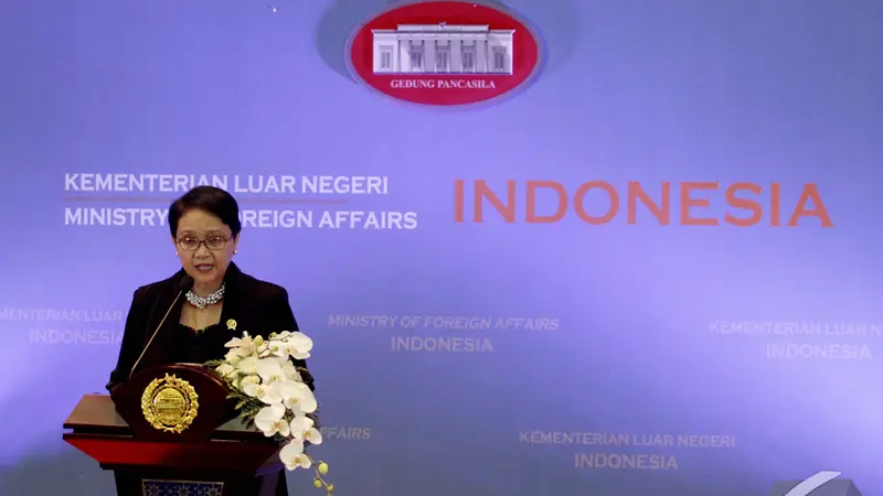 Pidato Tahunan Pertama Menlu Retno