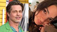 Brad Pitt dan Ratajkowski. (Dok: AFP/Instagram Emily Ratajkowski Liputan6.com dyah pamela)