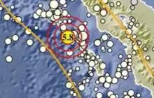 Gempa Magnitudo 5,8 Guncang Sinabang Aceh