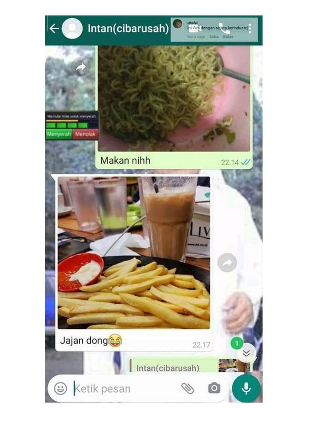6 Chat Gebetan Kirim Foto Makanan Ini Ujungnya Bikin Geleng Kepala