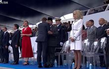 Momen Akrab Prabowo dan Presiden Macron di Bastille Day di Paris, Dipeluk dan Disambut Parade Militer